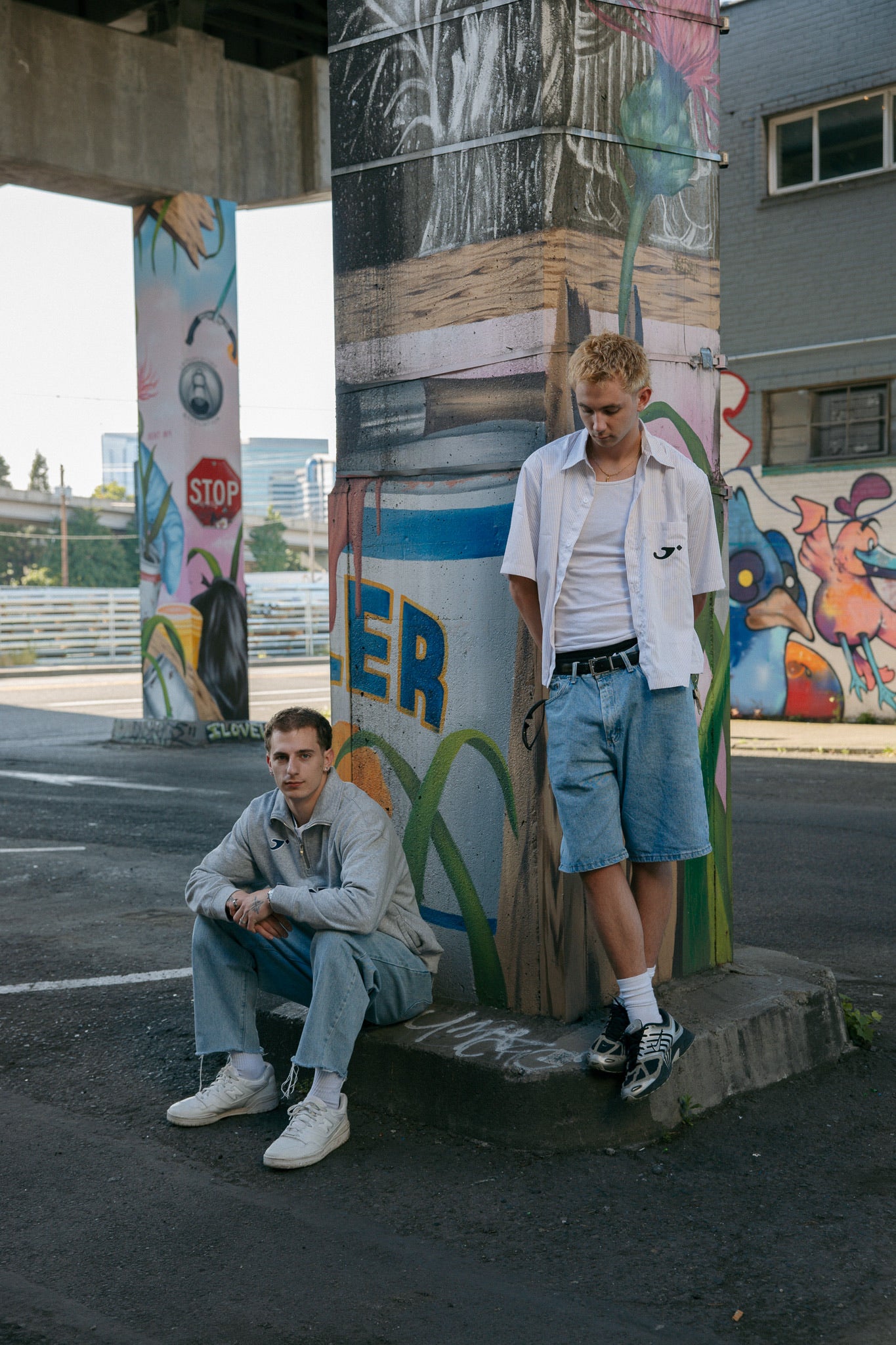 Boxy jsqrd button-Up