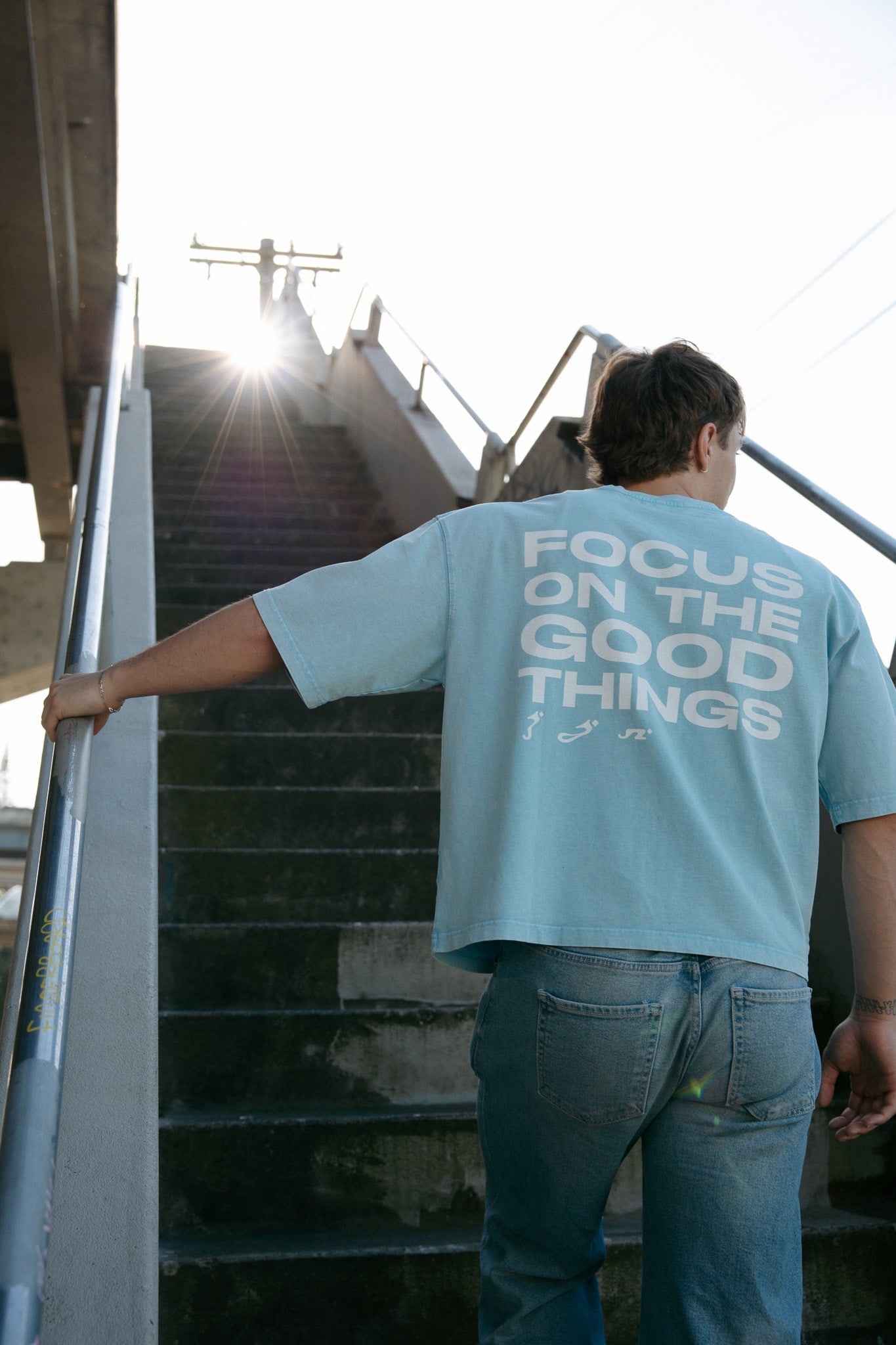 Focus on the good things tee